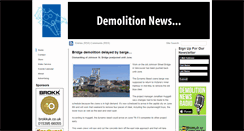 Desktop Screenshot of demolitionnews.com